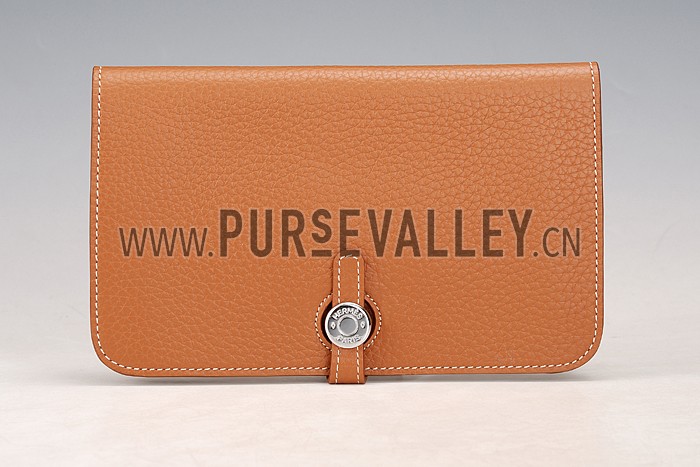 Hermes Dogon Wallet Brown 18926633