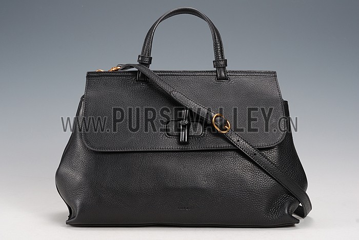Gucci Bamboo Daily Bag Black