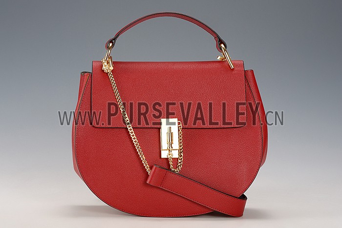 Chloe Drew Large Bag Dark Red