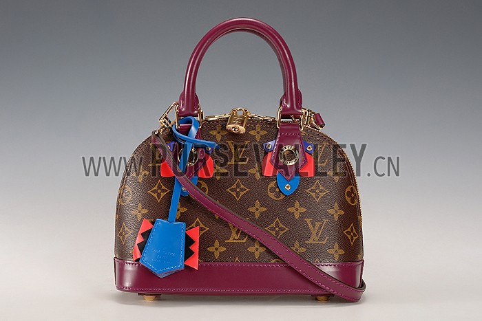 Louis Vuitton Monogram Totem Alma Plum