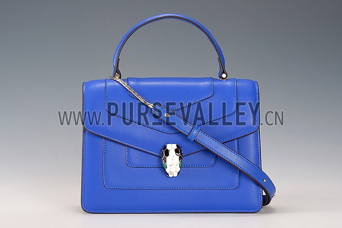 Bvlgari Serpenti Forever Bag Blue