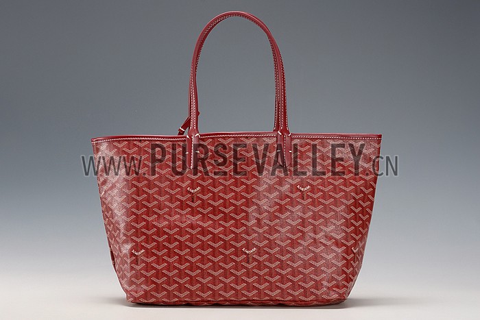 Goyard St Louis Tote Dark Red