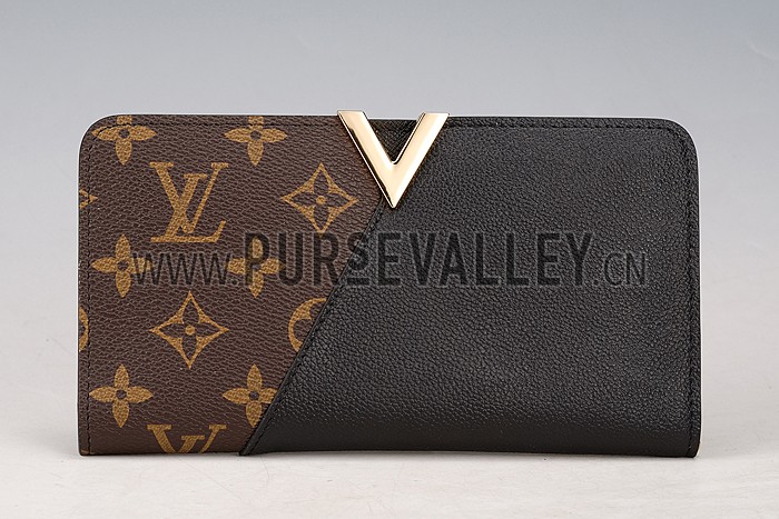 Louis Vuitton Monogram Kimono Wallet Black 18926647