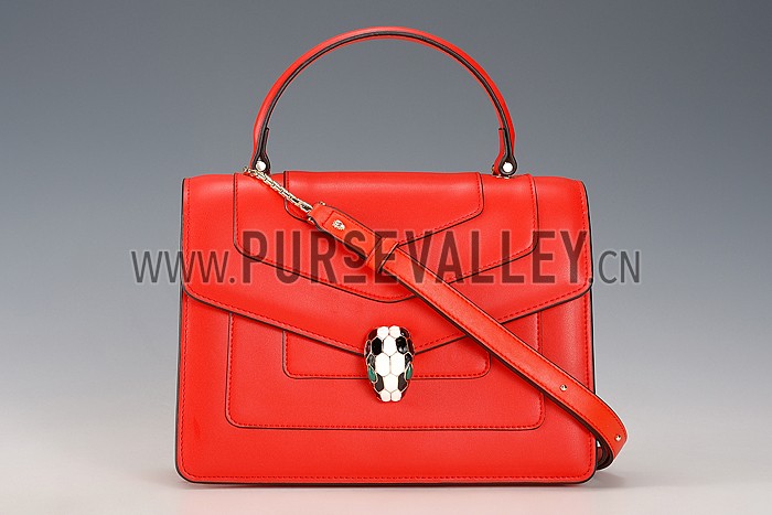 Bvlgari Serpenti Forever Bag Red