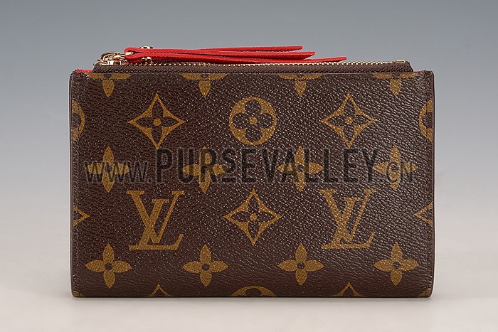 Louis Vuitton Adele Compact Wallet Red