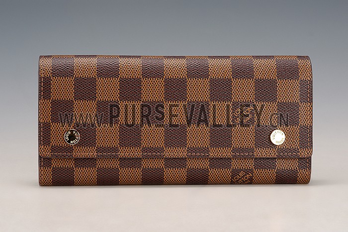 Louis Vuitton Damier Ebene Accordeon Wallet