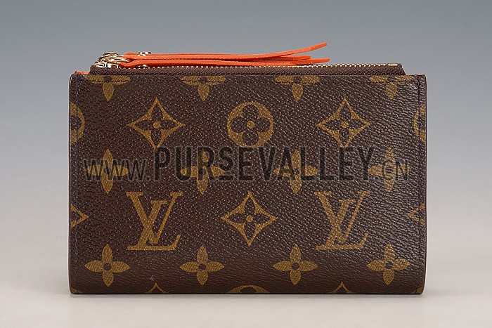 Louis Vuitton Adele Compact Wallet Orange