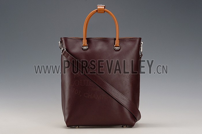 Louis Vuitton Flore Brown With Tan Handles