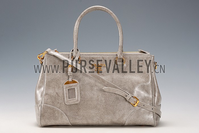 Prada Classic Satchel Grey
