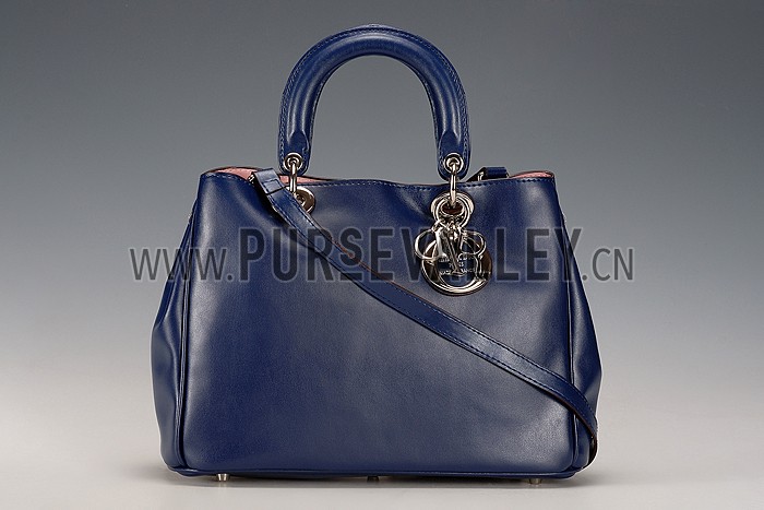 Diorissimo Medium Dark Blue City Bag