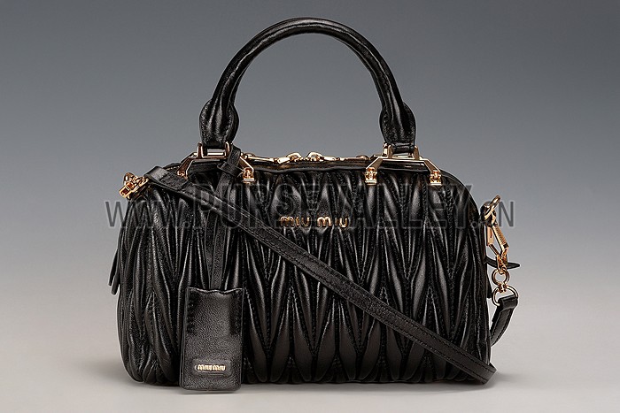 Miu Miu Top Handle Black