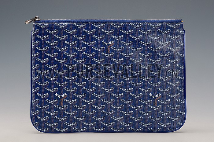 Goyard Medium Pouch Blue