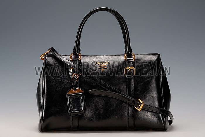Prada Classic Top Handle Black