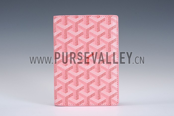 Goyard Pink Passport Cover 18926619