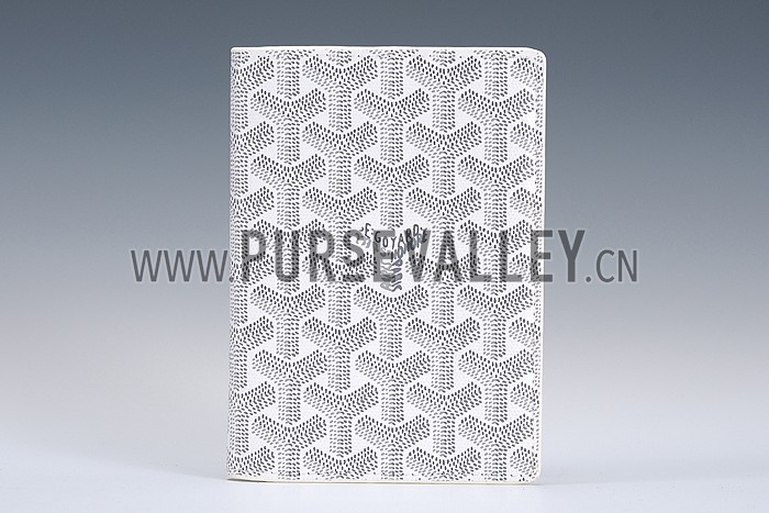 Goyard White Passport Cover 18926624