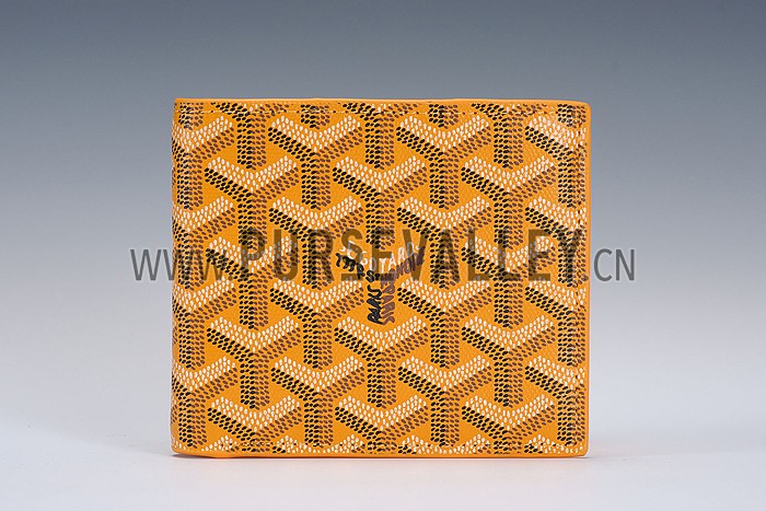 Goyard Yellow Wallet 18926594