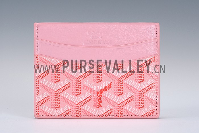 Goyard Pink Card Holder 18926603