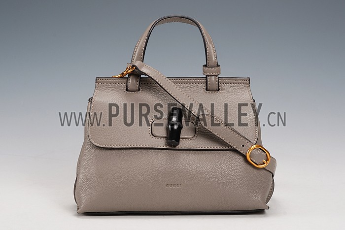 Gucci Bamboo Daily Small Bag Grey