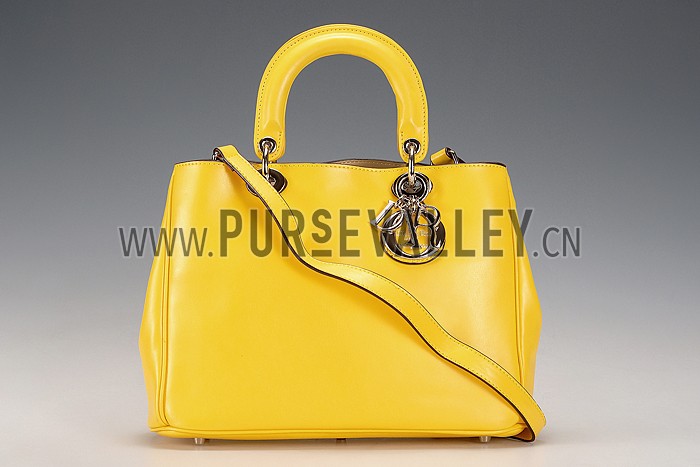 Diorissimo Medium Yellow City Bag