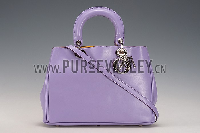 Diorissimo Medium Light Purple City Bag