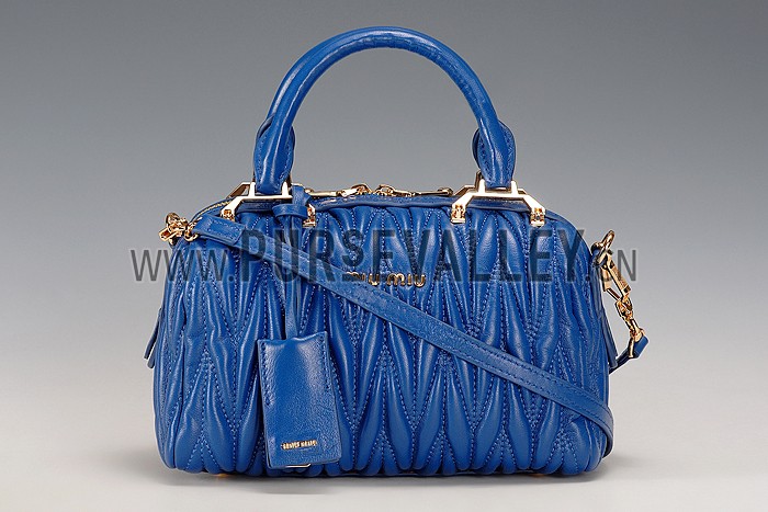 Miu Miu Top Handle Blue