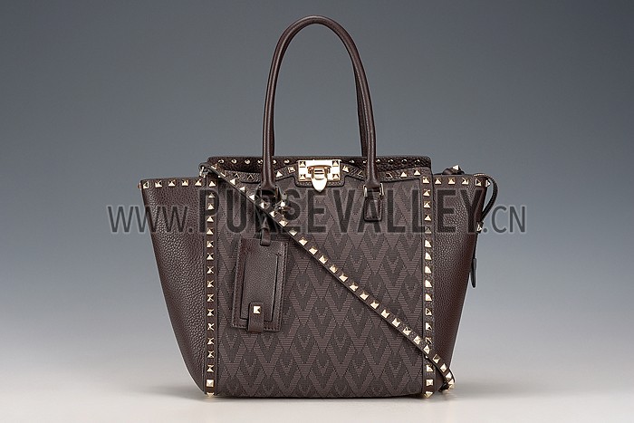 Valentino Viva Valentino Fabric Top Handle Bag Military Green