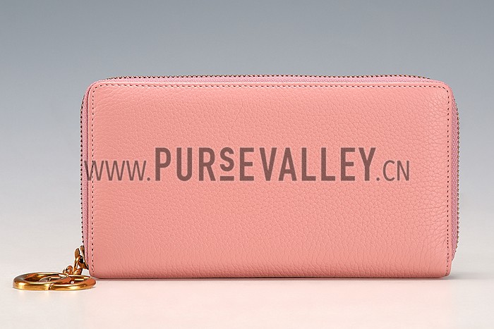 Gucci Marmont Leather Wallet Pink