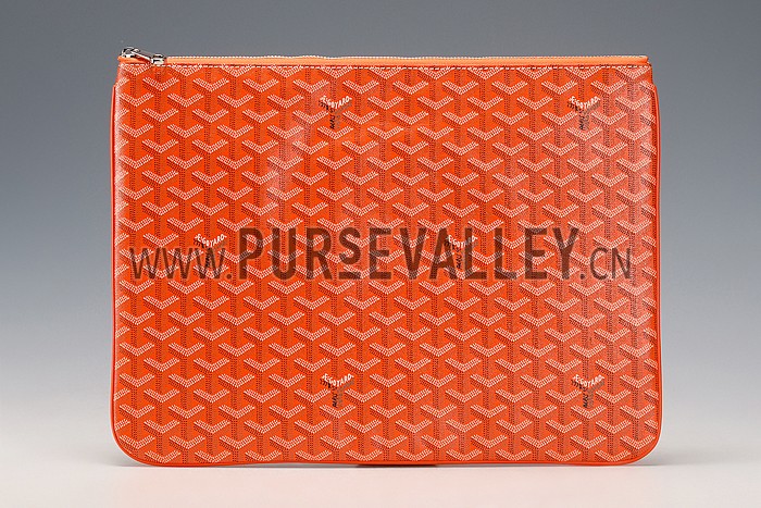 Goyard Large Pouch Orange