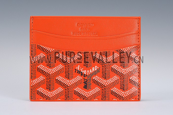 Goyard Orange Card Holder 18926602