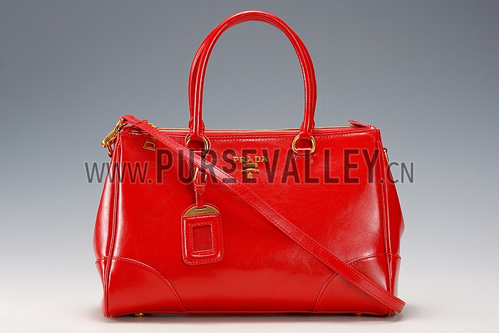 Prada Classic Satchel Red