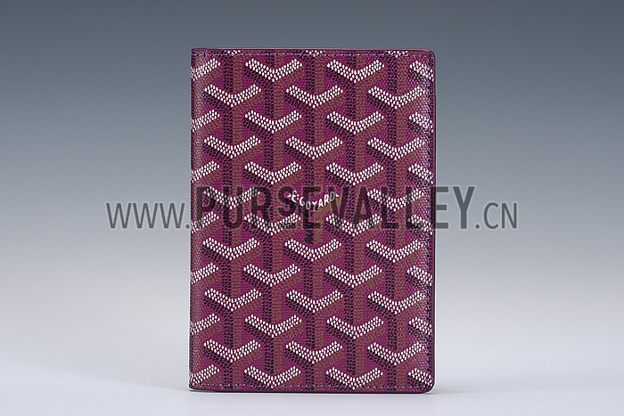 Goyard Purple Passport Cover 18926620