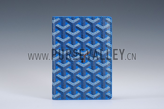 Goyard Blue Passport Cover 18926611