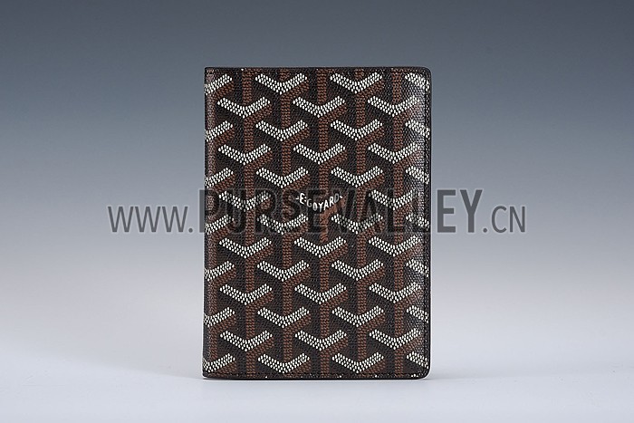 Goyard Brown Passport Cover 18926612
