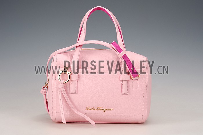 Salvatore Ferragamo Amy Duffle Bag Pink 18926658