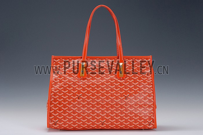 Goyard Marquises Orange Tote 18926627