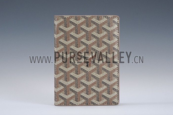 Goyard Khaki Passport Cover 18926617