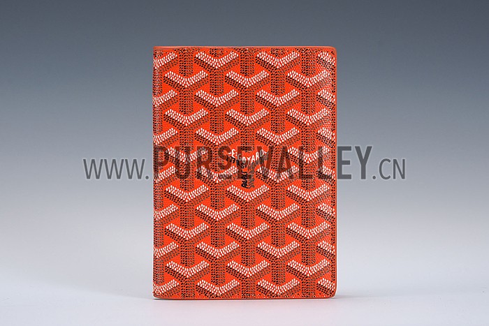 Goyard Orange Passport Cover 18926618