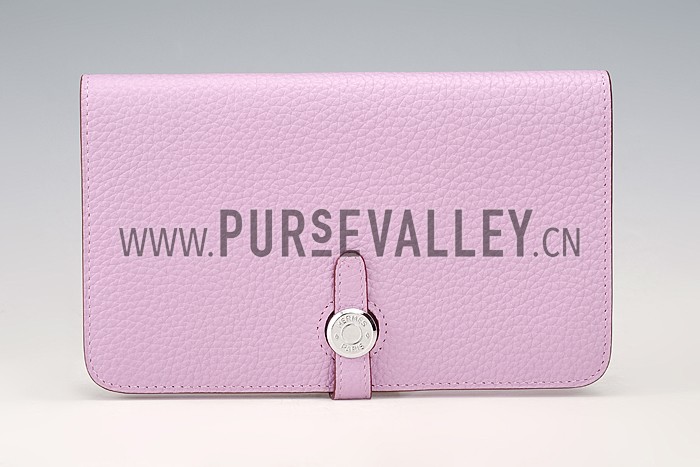 Hermes Dogon Wallet Pink 18926639