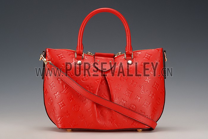 Louis Vuitton Mazarine Empreinte PM Bag Red