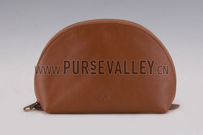 Mulberry Pouch Set Brown