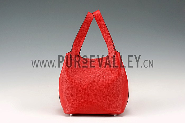 Hermes Picotin MM Red 607502