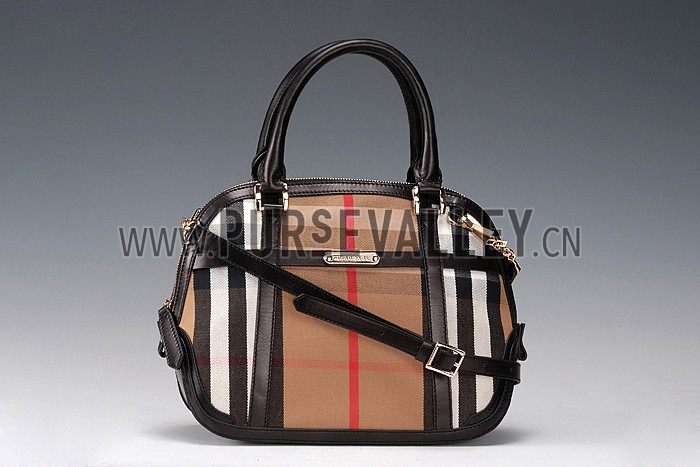 Burberry Small Orchard House Check Brown Ochre 607778