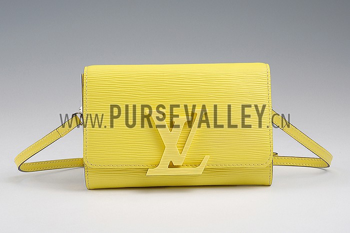 Louis Vuitton Louise Epi PM Jaune Pale 607874