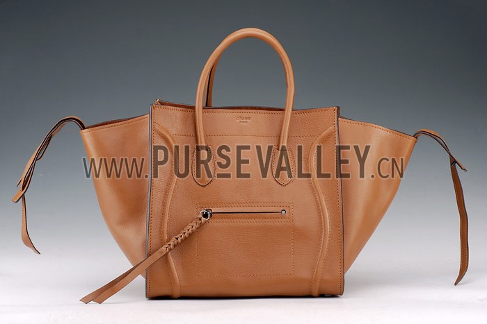 Celine Luggage Phantom Tote Bright Tan