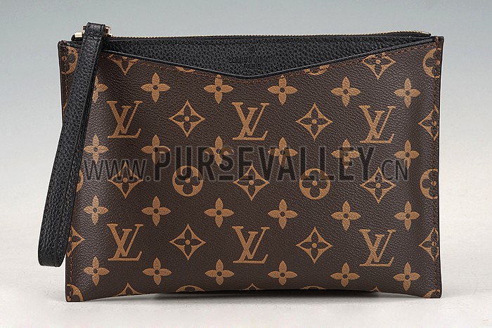 Louis Vuitton Pochette Pallas Monogram Black 607544