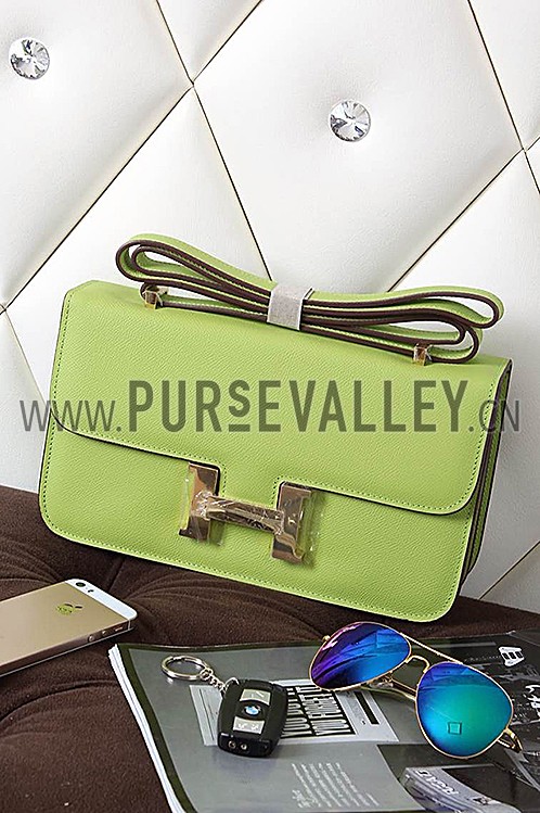 Hermes Constance Elan Apple Green 608123