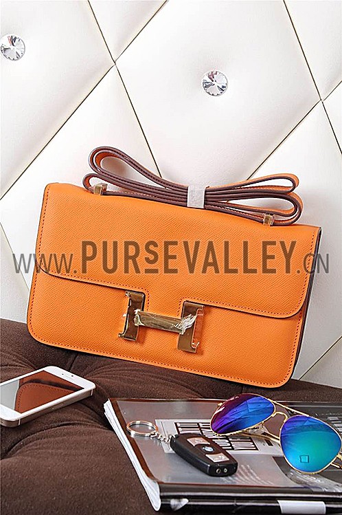 Hermes Constance Elan Orange 608124