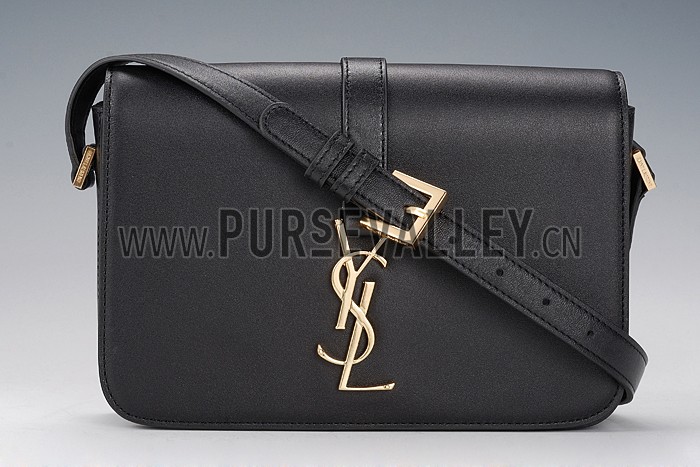 Saint Laurent Universite Flap Bag Black 608208
