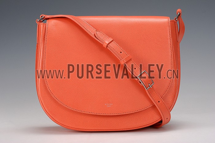 Celine Trotteur Bag Orange 608234