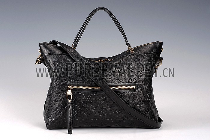 Louis Vuitton Monogram Empreinte Bastille Black 608245
